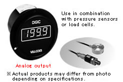 Đồng hồ hiển thị áp suất VPMC series Valcom